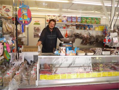 Marktstand Blankeneser Futterkrippe
