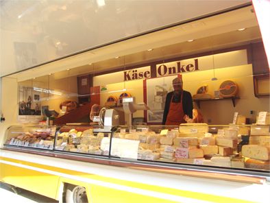 Marktstand Käse Onkel